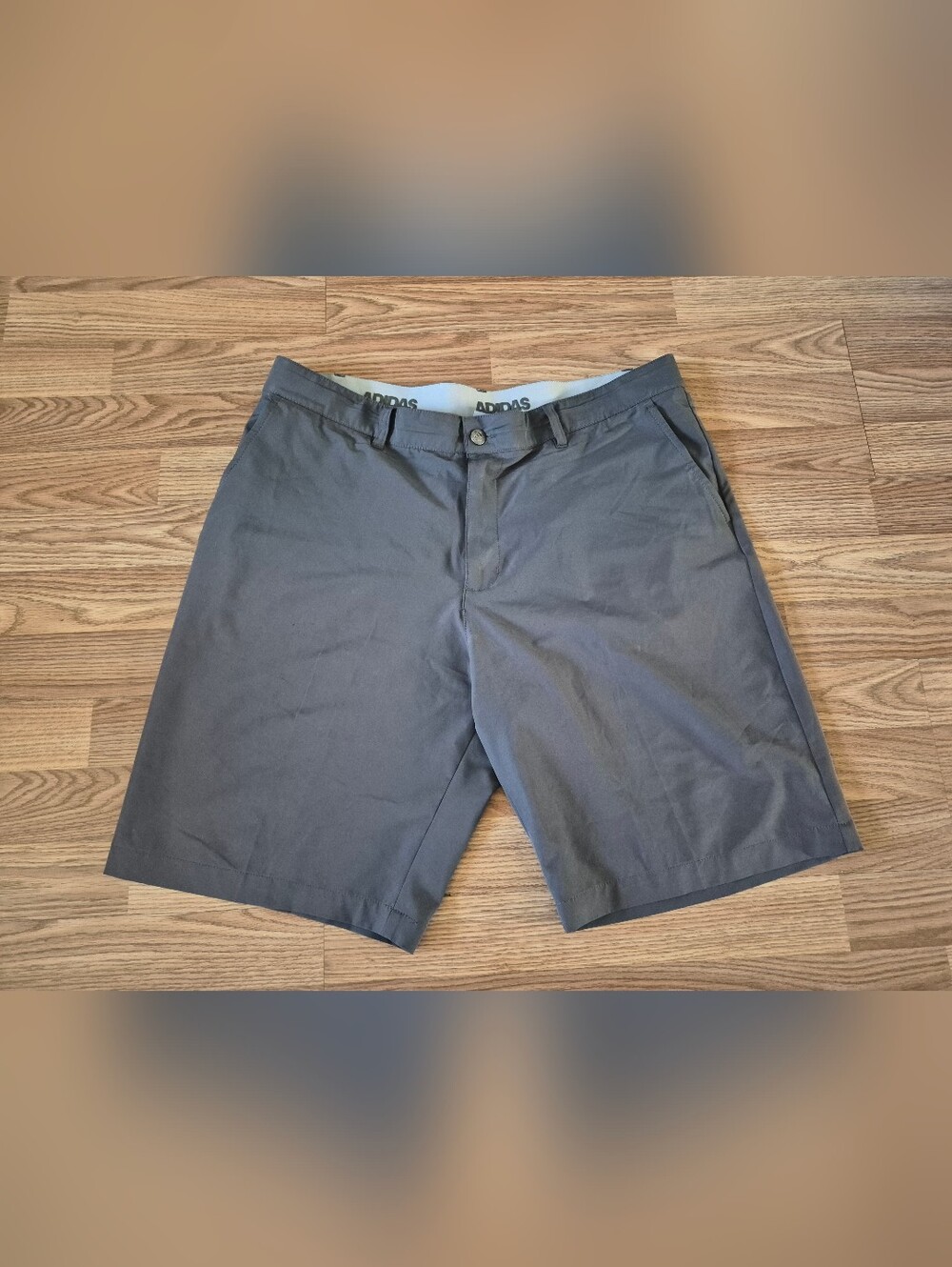 Adidas Men's Grey Shorts Size 38